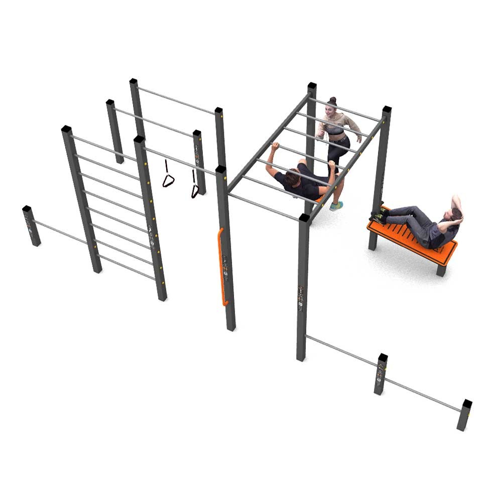 FITNESS LEGNO SCALETTA VERTICALE DIM CM 230 X 13 X 250 (H) - Vendita Online, Fitness Calisthenics Wood